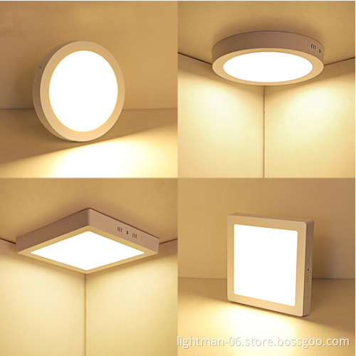 3 Years Warranty 18W 9Inch 220mm Surface Mounted Round LED Ceiling Panel Light